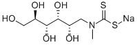 N-methyl-d-glucamine dithiocarbamate, sodium salt monohydrate Structure,336111-16-1Structure