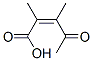 2-Pentenoic acid, 2,3-dimethyl-4-oxo-, (2z)-(9ci) Structure,336624-90-9Structure