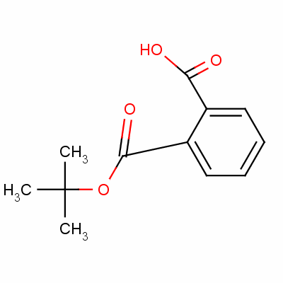 鄰苯二甲酸氫叔丁酯結(jié)構(gòu)式_33693-84-4結(jié)構(gòu)式