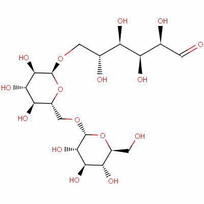 異麥芽三糖結(jié)構(gòu)式_3371-50-4結(jié)構(gòu)式