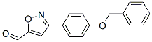 3-(4-Benzyloxy-phenyl)-isoxazole-5-carbaldehyde Structure,337355-81-4Structure