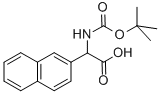 2-(Boc-amino)-2-(2-naphthyl)acetic acid Structure,33741-79-6Structure