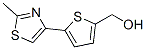[5-(2-Methyl-1,3-thiazol-4-yl)-2-thienyl ]methanol Structure,337508-70-0Structure
