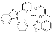 (Bt)2ir(acac) Structure,337526-88-2Structure