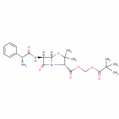 匹凡西林結(jié)構(gòu)式_33817-20-8結(jié)構(gòu)式