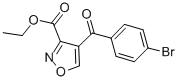 Ethyl 4-(4-bromobenzoyl)-3-isoxazolecarboxylate Structure,338408-83-6Structure