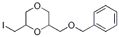 2-(Iodomethyl)-6-[(phenylmethoxy)methyl]-1,4-dioxane Structure,338458-96-1Structure