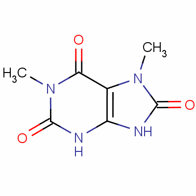 1,7-二甲基尿酸結(jié)構(gòu)式_33868-03-0結(jié)構(gòu)式