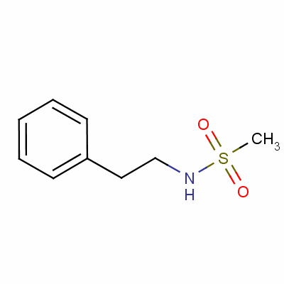 N-phenethylmethanesulphonamide Structure,33893-36-6Structure