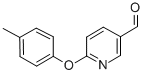 6-(4-Methylphenoxy)-3-pyridinecarboxaldehyde Structure,338960-65-9Structure