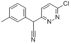 6-Chloro-α-(3-methylphenyl)-3-pyridazineacetonitrile Structure,339008-33-2Structure