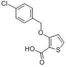 3-[(4-Chlorobenzyl)oxy]-2-thiophenecarboxylic acid Structure,339009-58-4Structure