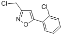 3-(Chloromethyl)-5-(2-chlorophenyl)isoxazole Structure,339019-69-1Structure