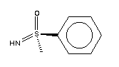 (S)-(+)-s-甲基-s-苯基磺脒結(jié)構(gòu)式_33903-50-3結(jié)構(gòu)式