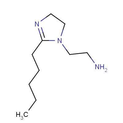 4,5-Dihydro-2-pentyl-1h-imidazole-1-ethylamine Structure,33906-22-8Structure