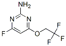 2-Amino-4-trifluoroethoxy-6-fluoropyrimidine Structure,339369-59-4Structure