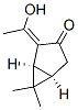 (1S,2Z,5R)-2-(1-羥基乙亞基)-6,6-二甲基雙環(huán)[3.1.0]己烷-3-酮結構式_340165-10-8結構式