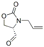 4-Oxazolidinecarboxaldehyde,2-oxo-3-(2-propenyl)-,(4s)-(9ci) Structure,340256-53-3Structure