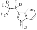 色胺鹽酸鹽-D4結(jié)構(gòu)式_340257-60-5結(jié)構(gòu)式