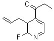 1-(2-Fluoro-3-(2-propenyl)-4-pyridinyl)-1-propanone Structure,340268-63-5Structure