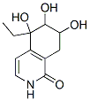 1(2H)-isoquinolinone,5-ethyl-5,6,7,8-tetrahydro-5,6,7-trihydroxy-(9ci) Structure,340268-67-9Structure