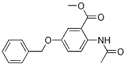 2-(Acetylamino)-5-(phenylmethoxy)-benzoic acid methyl ester Structure,340291-79-4Structure