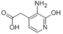 3-Amino-1,2-dihydro-2-oxo-4-pyridineacetic acid Structure,34040-88-5Structure