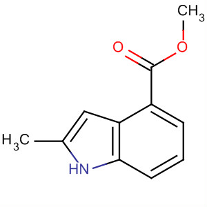 Methyl 2-methyl-1h-indole-4-carboxylate Structure,34058-51-0Structure