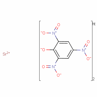 2,4,6-三硝基苯酚鍶結(jié)構(gòu)式_34069-88-0結(jié)構(gòu)式