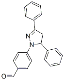 4-(3,5-Diphenyl-4,5-dihydro-pyrazol-1-yl)-benzaldehyde Structure,34114-09-5Structure