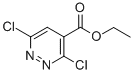 3,6-Dichloropyridazine-4-carboxylic acid ethyl ester Structure,34127-22-5Structure