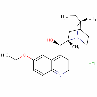 乙氫去甲奎寧鹽酸鹽結(jié)構(gòu)式_3413-58-9結(jié)構(gòu)式