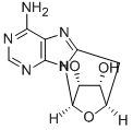 5-Deoxy-8,5-cycloadenosine Structure,3415-89-2Structure