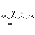 (9CI)-N-(氨基亞氨基甲基)-N-甲基甘氨酸甲酯結(jié)構(gòu)式_341553-87-5結(jié)構(gòu)式