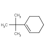 1-叔丁基-1-環(huán)己烯結(jié)構(gòu)式_3419-66-7結(jié)構(gòu)式