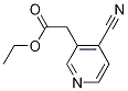 2-(4-氰基吡啶-3-基)乙酸乙酯結(jié)構(gòu)式_3423-46-9結(jié)構(gòu)式