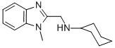 Cyclohexyl-(1-methyl-1h-benzoimidazol-2-ylmethyl)-amine Structure,342385-30-2Structure