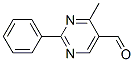 4-Methyl-2-phenyl-5-pyrimidinecarbaldehyde Structure,342405-36-1Structure