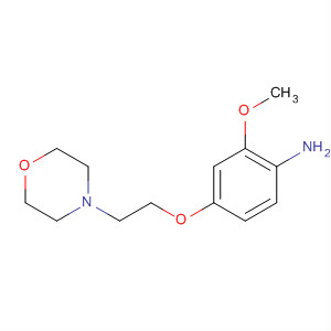 2-Methoxy-4-(2-morpholin-4-ylethoxy)aniline Structure,342435-25-0Structure