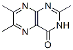 2,6,7-Trimethyl-4(3h)-pteridinone Structure,34244-81-0Structure