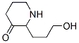 3-Piperidinone,2-(3-hydroxypropyl)-(9ci) Structure,342616-09-5Structure