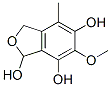 1,5,7-Isobenzofurantriol ,1,3-dihydro-6-methoxy-4-methyl-(9ci) Structure,342652-61-3Structure