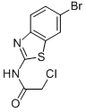 N-(6-bromo-benzothiazol-2-yl)-2-chloro-acetamide Structure,3427-31-4Structure