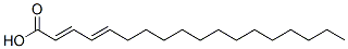 (2E,4e)-octadeca-2,4-dienoic acid Structure,342889-37-6Structure