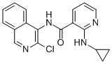 N-(3-chloro-4-isoquinolinyl)-2-(cyclopropylamino)-3-pyridinecarboxamide Structure,342899-40-5Structure