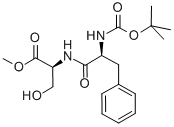 Boc-phe-ser-ome Structure,34290-59-0Structure