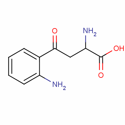 Dl-kynurenine Structure,343-65-7Structure