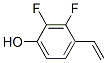 Phenol ,4-ethenyl-2,3-difluoro-(9ci) Structure,343305-64-6Structure