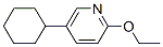 Pyridine,5-cyclohexyl-2-ethoxy-(9ci) Structure,343317-28-2Structure