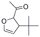 Ethanone,1-[3-(1,1-dimethylethyl)-2,3-dihydro-2-furanyl ]-(9ci) Structure,343330-37-0Structure